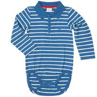 Po.p Stripe Baby Bodysuit - Blue quality kids boys girls