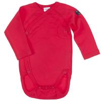 Po.p Organic Newborn Baby Bodysuit - Red quality kids boys girls