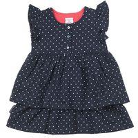 polka dot baby dress blue quality kids boys girls