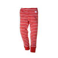 Po.p Stripe Kids Leggings - Red quality kids boys girls