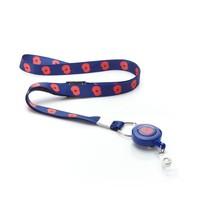 Poppy Lanyard