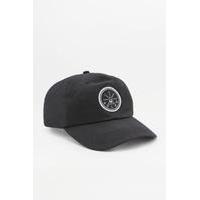 poler patch black 6 panel cap black