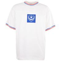 portsmouth 1970s away retro football shirt