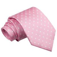 Polka Dot Pink Tie