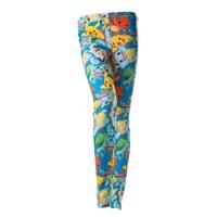 Pokemon Women\'s All-Over Fighting Pokemon Characters Medium Print Legging