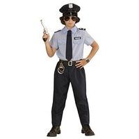Policeman - Childrens Fancy Dress Costume - Large - Age 11-13 - 158cm