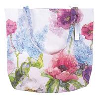 poppies lilies tote bag