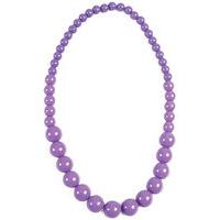 Pop Art Big Pearl Necklace Lavender