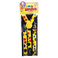 Polka Dot Clown Braces