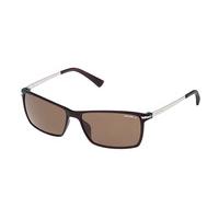 Police Sunglasses S1957 LOOK BLACK 3 Polarized Z55P