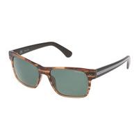 Police Sunglasses SPL165 STRIPE 2 Polarized 9FMP