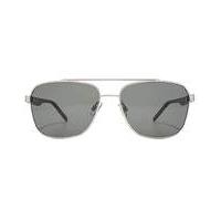 polaroid square aviator sunglasses