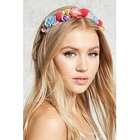 pom pom flower crown