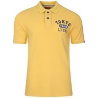 Point Lowe Polo Shirt in Yellow Iris  Tokyo Laundry