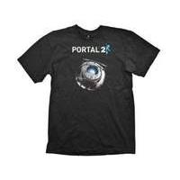 Portal 2 Wheatley In Space Small T-shirt Black (ge1181s)