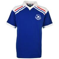 portsmouth 1980 1982 home retro football shirt