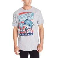 Pop! Tees: Marvel Captain America Limited Edition #18 (mens L) Short Sleeve T-shirt