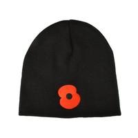 poppy beanie black