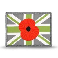 Poppy Union Flag Velcro Patch