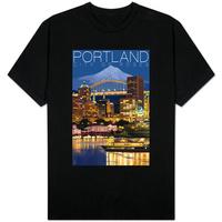 Portland; Oregon - Skyline at Night
