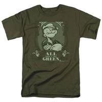 popeye all about the green