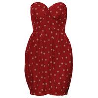 Polka Dot Bandeau Dress