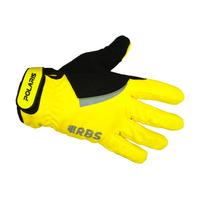 polaris rbs mini hoolie kids weatherproof glove yellowblack xl