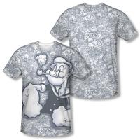 Popeye - Tattooed Sailor (Front/Back Print)