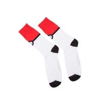 pokemon pokeball trainer crew socks 3942 red amp white