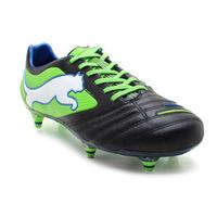 Powercat 1 SG Football Boots Black/Jasmine Green/Monaco Blue