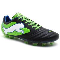 Powercat 1 SL FG Football Boots Black/Jasmine Green/Monaco Blue