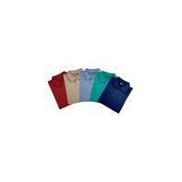 polo shirts with button facing in various colours and sizes