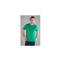 Polo Shirt with Stitching, grass green, in various sizes River Creek