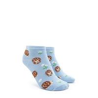 Porcupine Print Ankle Socks