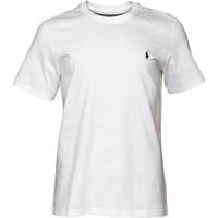 polo ralph lauren mens single logo t shirt white