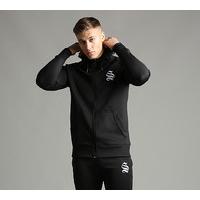 Poly Full Zip Hooded Top