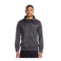 Poly Zip Hooded Top