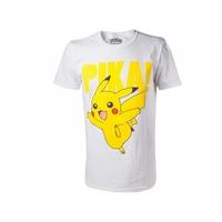 Pokemon Pikachu Pika! Raised Print Mens XX-Large T-Shirt