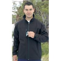 portwest heavy fleece jacket polyester zipped pockets black medium