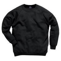 portwest polyester cotton relaxed fit sweat shirt navy medium