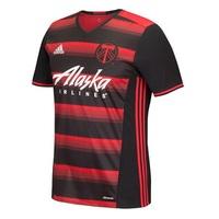 Portland Timbers Away Shirt 2016-17 - Kids, Red/Black