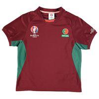 Portugal UEFA Euro 2016 Poly Training Tee (Maroon) - Kids