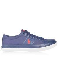 polo ralph lauren churston canvas trainers