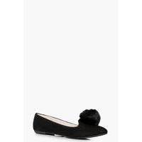 Pom Slipper Ballet - black