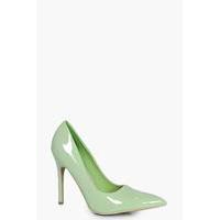 Pointed Court Heels - mint