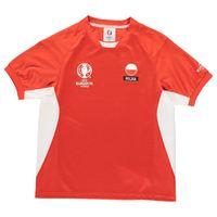 poland uefa euro 2016 poly training tee red kids