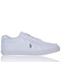 polo ralph lauren hugh leather court trainers