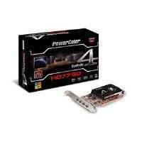 PowerColor AX7750 2GBD5-4DL Graphics Card Radeon HD 7750 2GB PCI-E Mini DisplayPort Eyefinity 4 LP Edition
