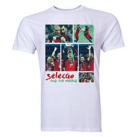 portugal selecao euro 2016 winners t shirt white