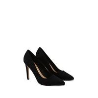 Pointed Faux Suede Pumps